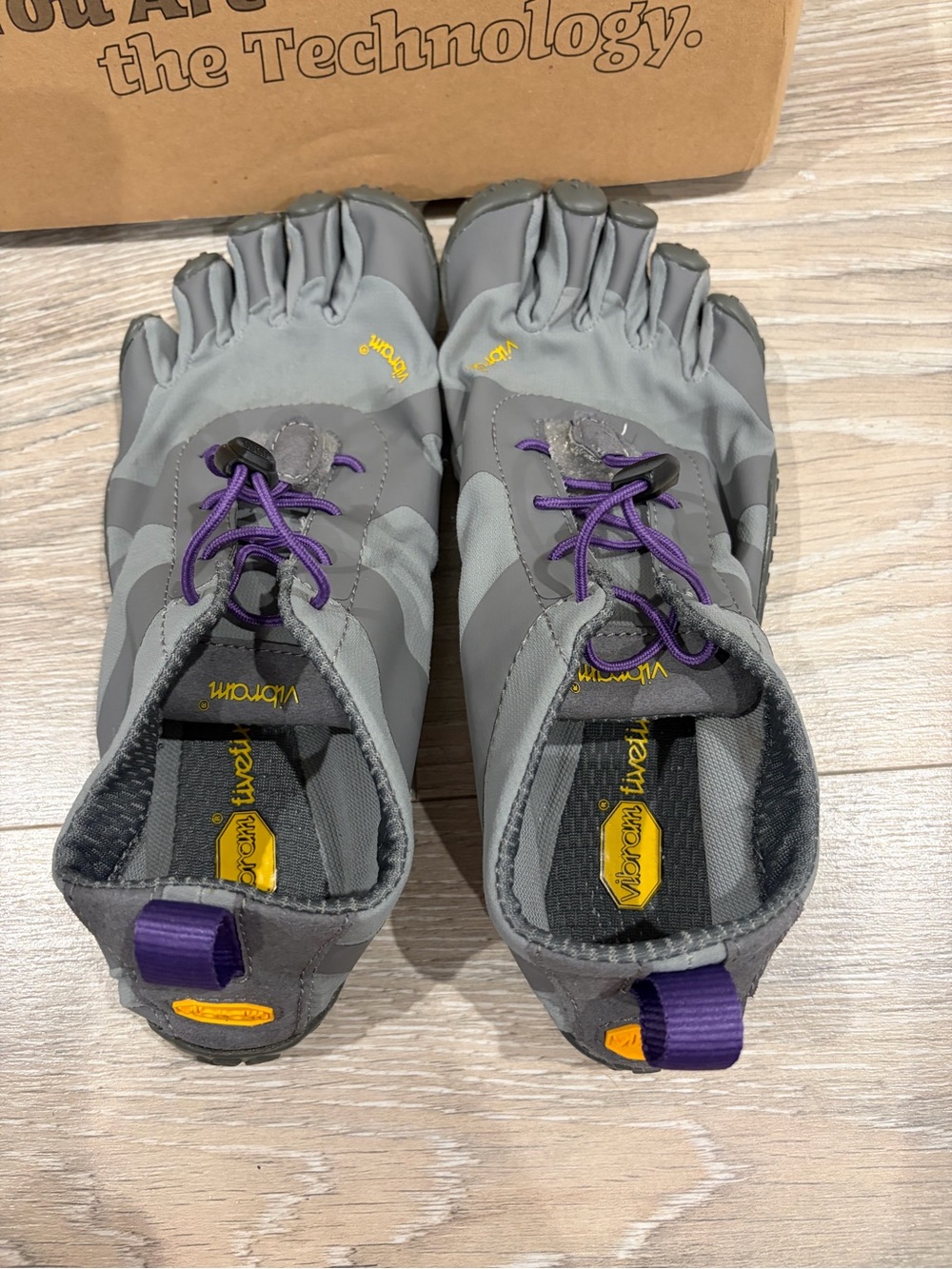 Vibram FiveFingers V-Alpha Women - Grey/Violet - Picture 5 of 10
